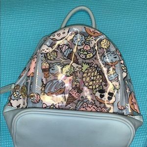 betsey johnson clear kids mini backpack .